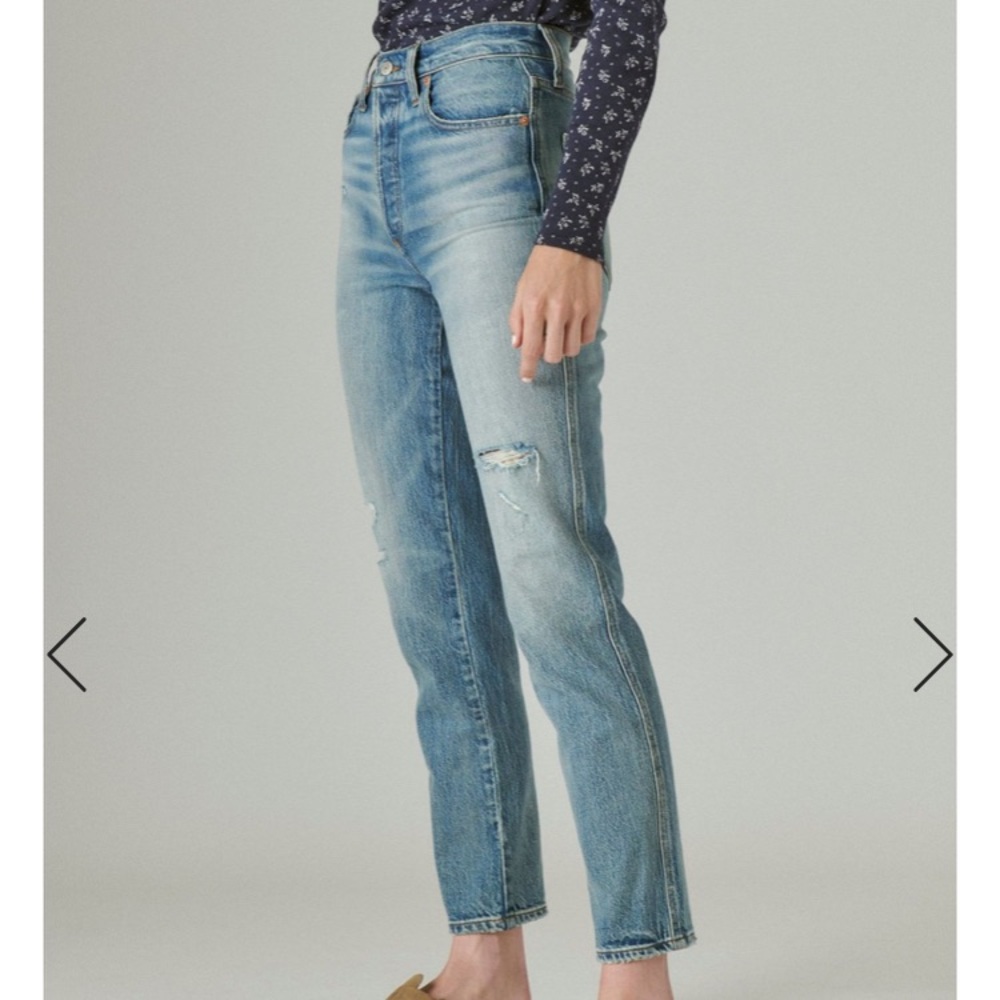 Lucky Brand mom jean (new)